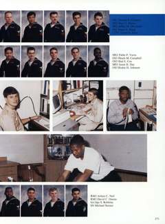 USS Constellation 1994–95 cruise book, page 250 (Cruiser-Destroyer Group & DESRON)