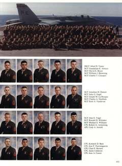 USS Constellation 1994–95 cruise book, page 325 (Carrier Air Wing Two (CVW-2))