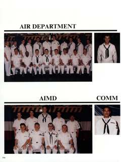 USS Constellation 1994–95 cruise book, page 364 (Late Arrivals)
