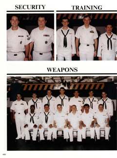 USS Constellation 1994–95 cruise book, page 368 (Late Arrivals)
