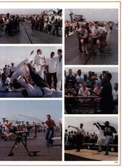 USS Constellation 1994–95 cruise book, page 395 (Life Aboard)