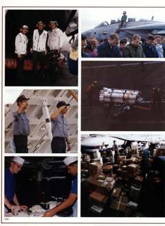 USS Constellation 1994–95 cruise book, page 403 (Connie in Action)