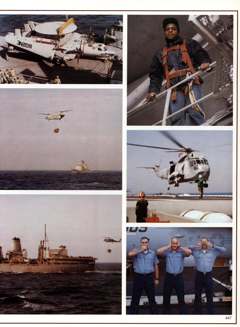 USS Constellation 1994–95 cruise book, page 404 (Connie in Action)