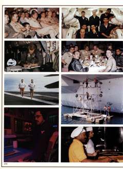USS Constellation 1994–95 cruise book, page 407 (Connie in Action)