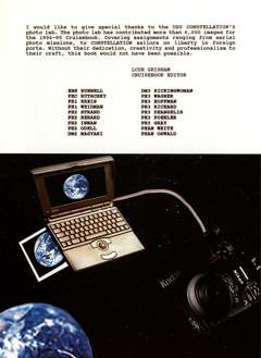 USS Constellation 1994–95 cruise book, page 430 (Welcome Home)
